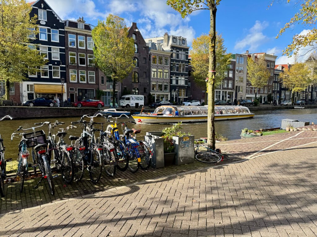 Amsterdam canals in the afternoon