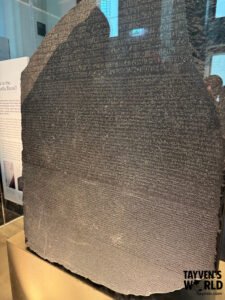 The Rosetta Stone at the British Museum