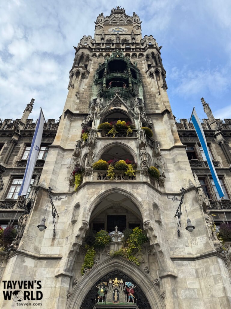Rathaus-Glockenspiel and clock tower on Munich’s New Town Hall